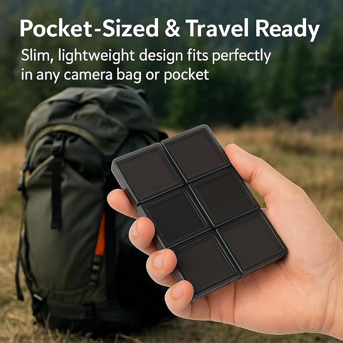 Acuvar 24 Slot SD/SDHC Memory Card Hard Plastic Case – Durable ABS Portable SD - Image 4