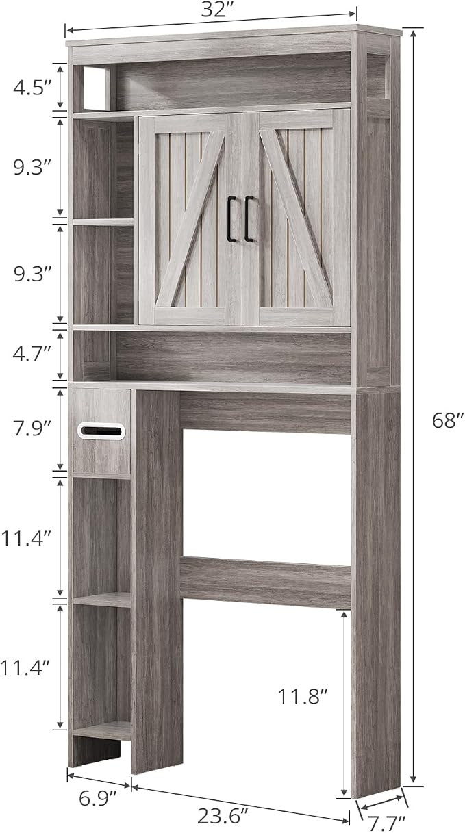 Over The Toilet Storage Cabinet - Image 3