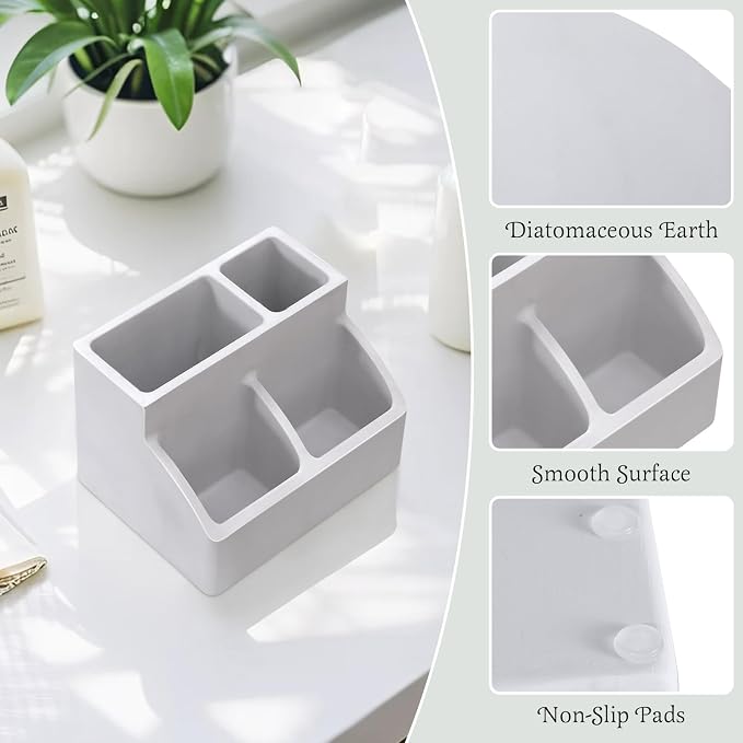 Luxspire Toothbrush Holder, Fast Drying Toothbrush Holders - Image 3