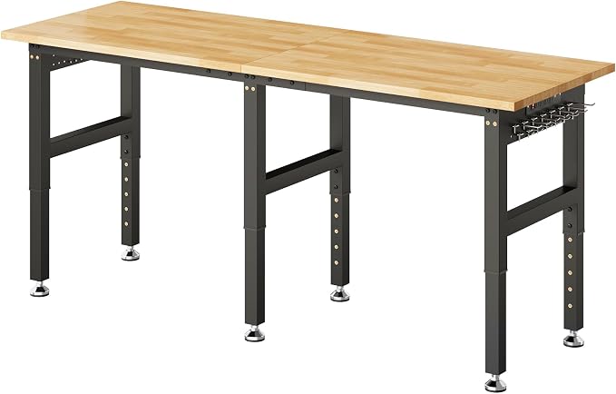 SPECRAFT 72“ Adjustable Heavy Duty Workbench - Image 9