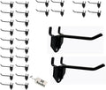Eastern Tree 30 Packs 4" Metal Pegboard Hooks, Standard Hooks is Fit to by EasternTree