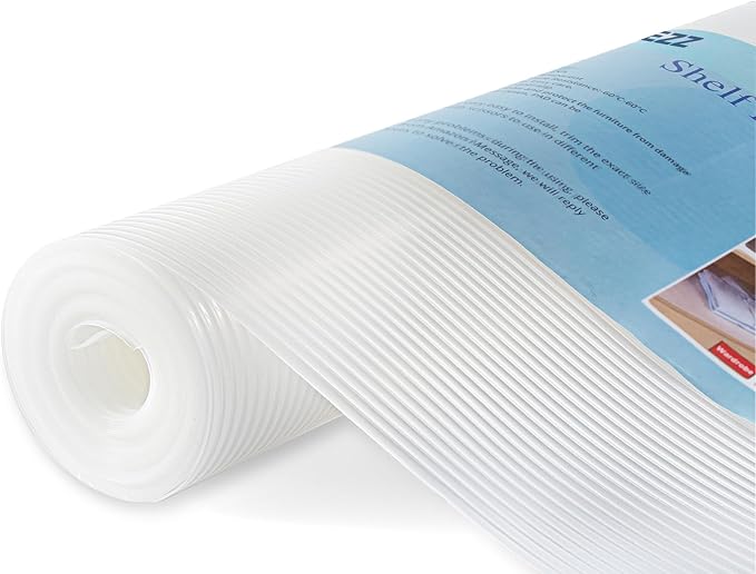Thickened Shelf Liner, 16 in x 20 FEET Non-Slip Cabinet Liner, Washable by TEZZ
