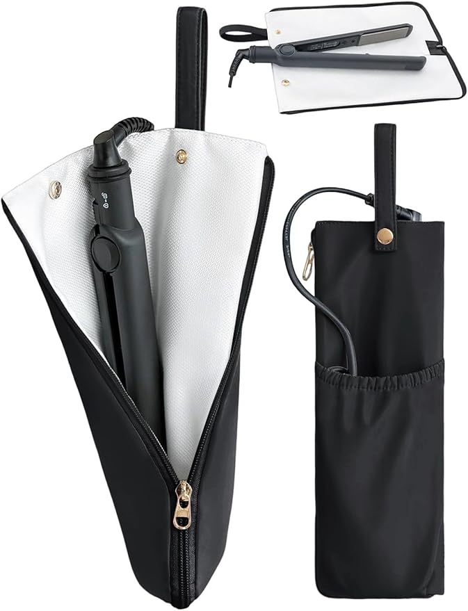 Lifeplus Holder & Mat for Hot Tools, Curling Iron Flat Iron Heat Resistant Hair by Unknown