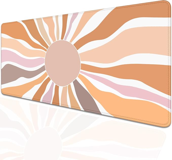 Artistic Sunlight Mouse Pad, XL Simplicity Mousepad Desk Pad - Image 2