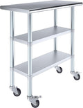 AmGood Stainless Steel Work Table by AmGood