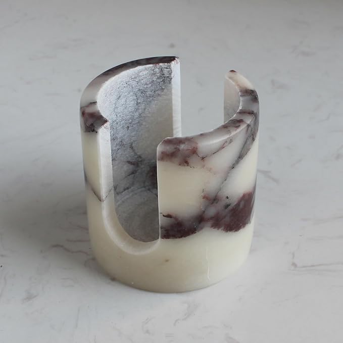 Natural Marble Travertine Sponge Holder - Image 2