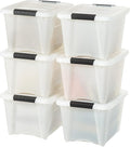 IRIS USA 19 Qt Stackable Plastic Storage Bins by Unknown