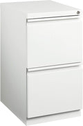 20 Inch Deep Metal Mobile Pedestal File 2 Drawer File-File by Office+Dimensions