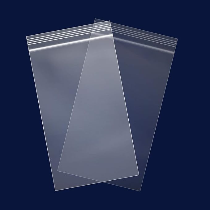 iMailer - 500 Count - 5" x 7" Small Zip Bags - Clear Reclosable Zip Plastic by iMailer