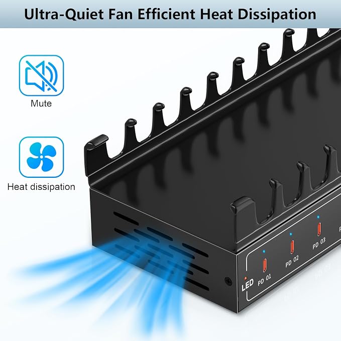 200W USB C Charging Station, Charger - Image 5