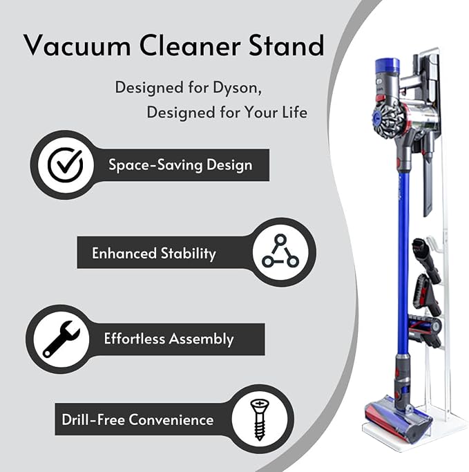 Vacuum Stand for Dyson, Handheld V15 V11 V10 V8 V7 V6 DC30 DC31 DC34 DC35 DC58 - Image 5