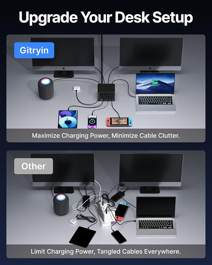 Gitryin 12-in-1 Desktop Charging Station - Image 2