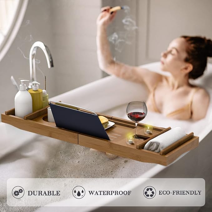Bath Caddy Tray for Bathtub - Image 5