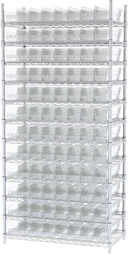Akro-Mils 30128 Plastic Shelf Bins, Heavy Duty Storage Bins - Image 6