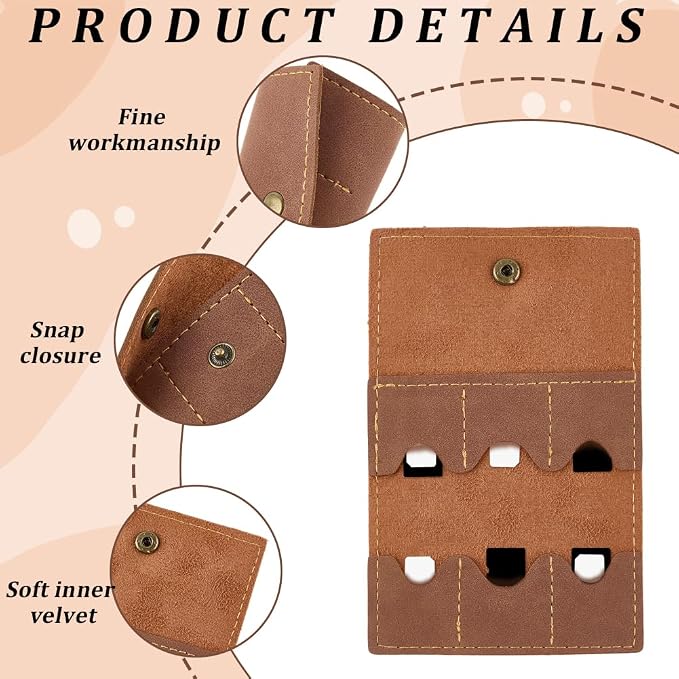 2PCS PU Leather Memory Card Holder - Image 6