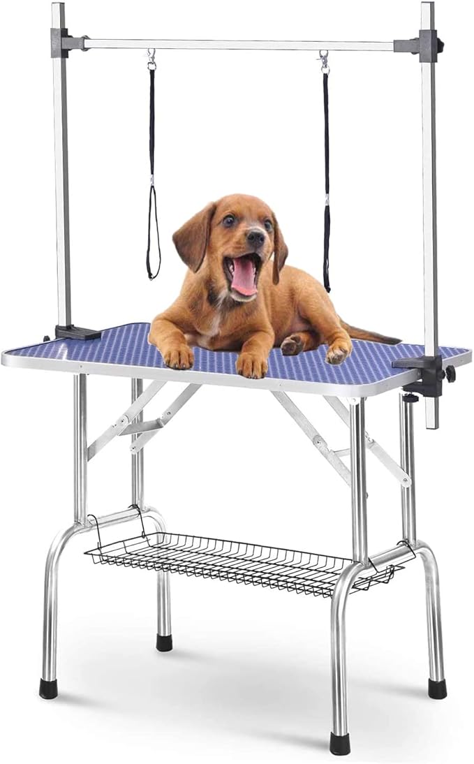 36" Dog Grooming Table Foldable Pet Grooming Tables by TRODEP