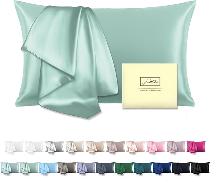 Natural Mulberry Silk Pillowcase by Suatien