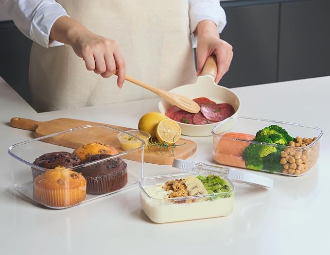 Felli Duo Loc Tritan Meal Prep Containers Microwave Safe BPA FREE, Leak Proof - Image 2