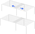 Redrubbit 4-Piece Expandable Metal Rustproof Storage Shelf Rack, Kitchen by Redrubbit