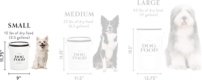 Harry Barker Pet Food Storage Collection, Bon Chien Food Storage - Image 3