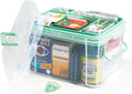 15qt Clear Medicine Organizer Storage Box by HeyFoly