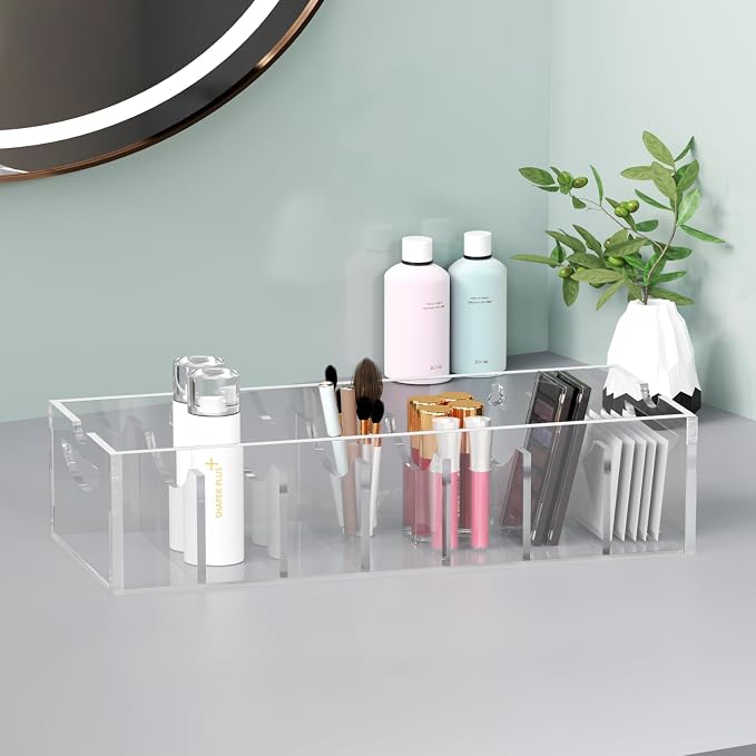 Acrylic Belt Organizer with Dust Cover – Clear Belt Storage Box - Image 5