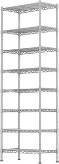 GIOTORENT 8-Wire Garage Shelving Storage Shelves, Kitchen Storage Adjustable by GIOTORENT