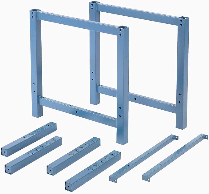 Global Industrial Mobile Lab Workbench, Plastic Laminate Square Edge - Image 4