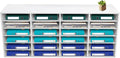 Mail Sorter Organizer, 24 Compartments Mailbox by LEYSRIS