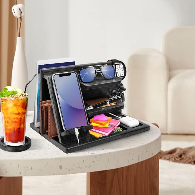 Wood Phone Docking Station - Image 6