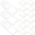 GALPADA 24pcs 24pcs Transparent Memory Card Storage Organizer Case by GALPADA