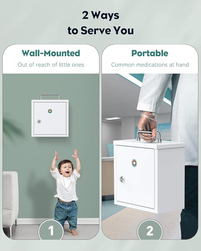 Uniclife Wall Mount Medicine Cabinet - Image 5