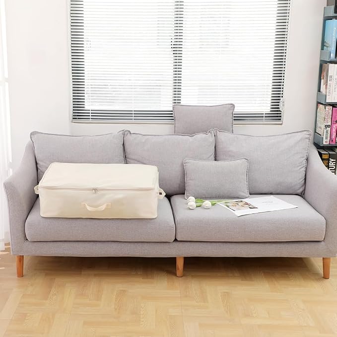 Comforter Clothes Storage Bag, 26.8 x 18 x 7.8 inches, 600D Oxford Fabric - Image 2