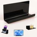 Adhesive Tablet Wall Mounted Phone Holder Acrylic Floating Shelves, eReader by Pansyling