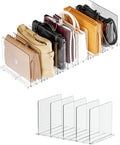 Adjustable Acrylic Purse Organizer by KKPOT