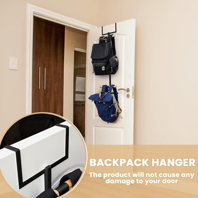 Over The Door Backpack Hanger, Backpack Hanger - Image 6