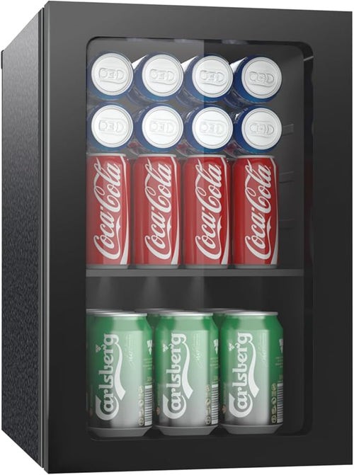 0.9 Cubic Feet Mini Fridge, 24 Can Freestanding Beverage Refrigerator by Erivess