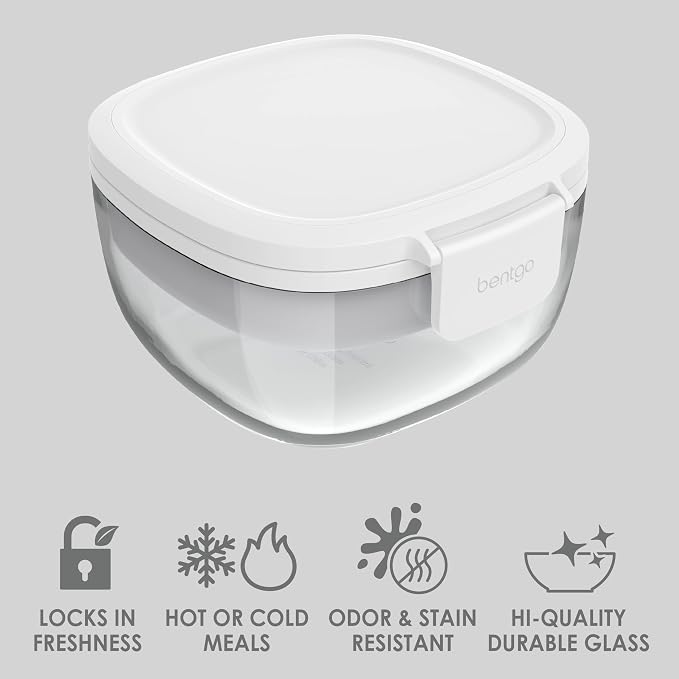 Bentgo Glass All-in-One Salad Container - Image 3
