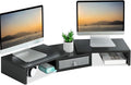 TEAMIX Dual Monitor Stand Riser by TEAMIX