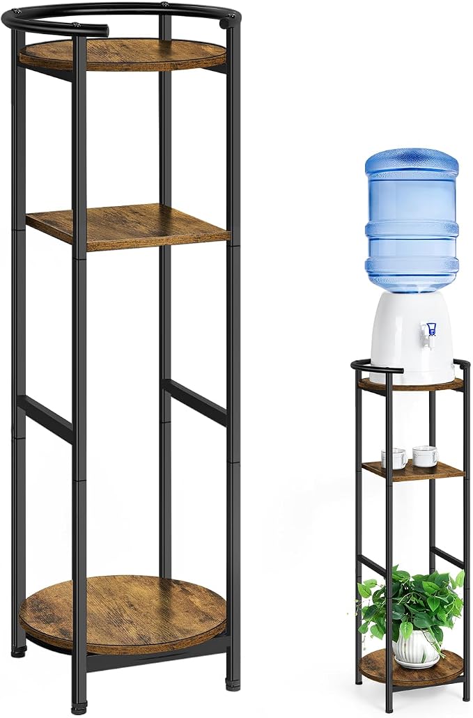 5 Gallon Water Dispenser Jug Stand 3-Tier Drink Beverage Dispenser Holder by OYEAL