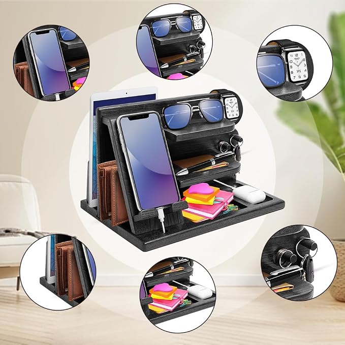 Wood Phone Docking Station - Image 4