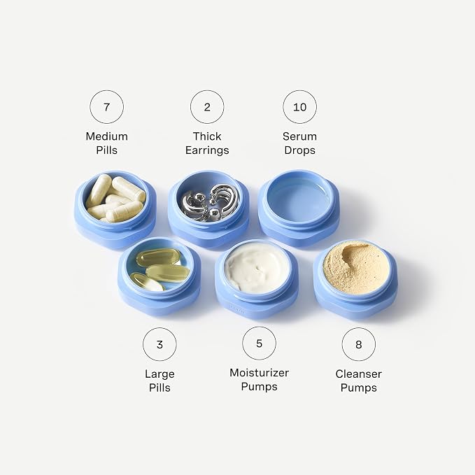 Cadence Travel Containers Basic Skincare Set - Image 3