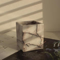 Natural Lilac Marble Toothbrush Holders by Natust