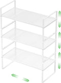 Expandable Cabinet Storage Shelf Stackable Organizer Rack by SOFRON