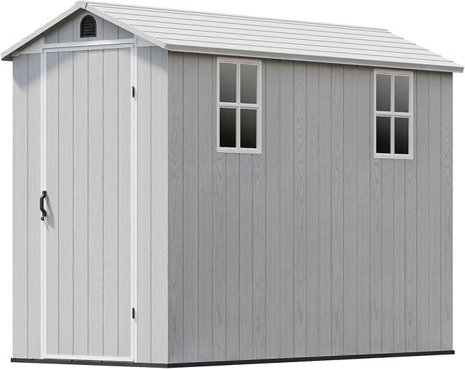 Patiowell 4x8 FT Outdoor Storage Shed by Patiowell