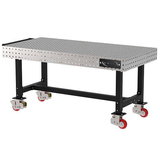 Classroom Welding & Fixture Table, 1/4" Carbon Steel Top, Made in The USA - Image 7