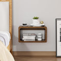 Bamboo Floating Nightstand by Dexgva