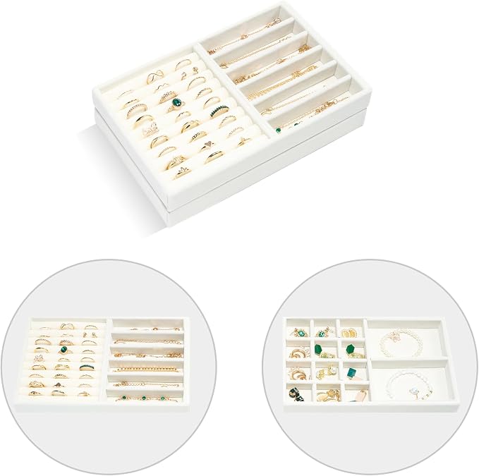 ProCase Stackable Jewelry Organizer Trays - Image 4