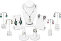 MOOCA Jewelry Display Set, Necklace Display Bust, Earring Organizer, Ring by Mooca