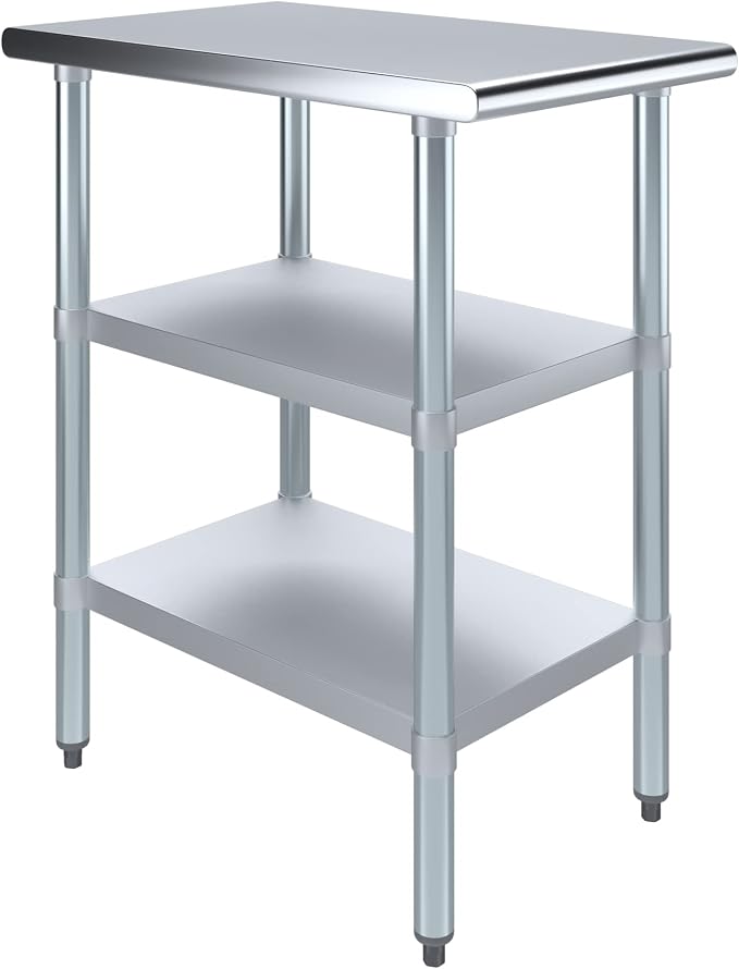 AmGood Stainless Steel Work Table by AmGood